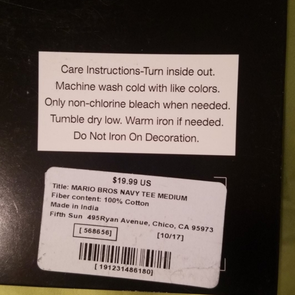 Super Mario Bros. Since 1985 men's T-Shirt - Picture 4 of 7